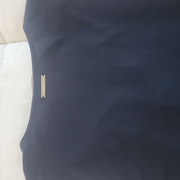 Michael Kors navy blue swim cover up. - Picture 3 of 3